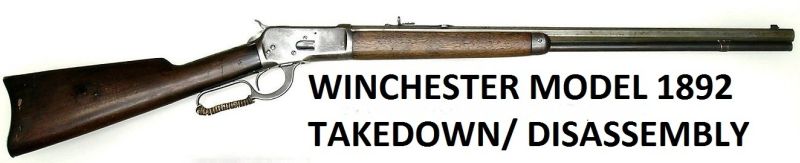 Winchester 1892 Service Manuals, Cleaning, Repair Manuals - Click Image to Close